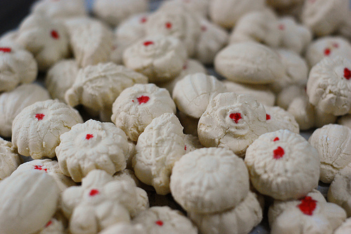 Chinese New Year Cookies Kuih Bangkit Messy Witchen